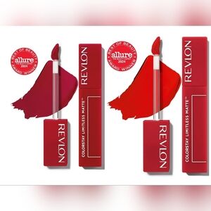 3pc Mixed Lot Revlon Colorstay Limitless Matte Liquid Lipstick 010 & 011